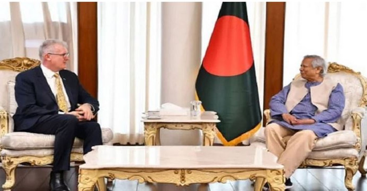 প্রধান উপদেষ্টার সাথে অস্ট্রেলিয়ার মন্ত্রীর সাক্ষাৎ