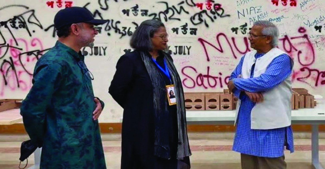 আগা খান অ্যাওয়ার্ড পাওয়ায় মেরিনা তাবাসসুমকে প্রধান উপদেষ্টার অভিনন্দন