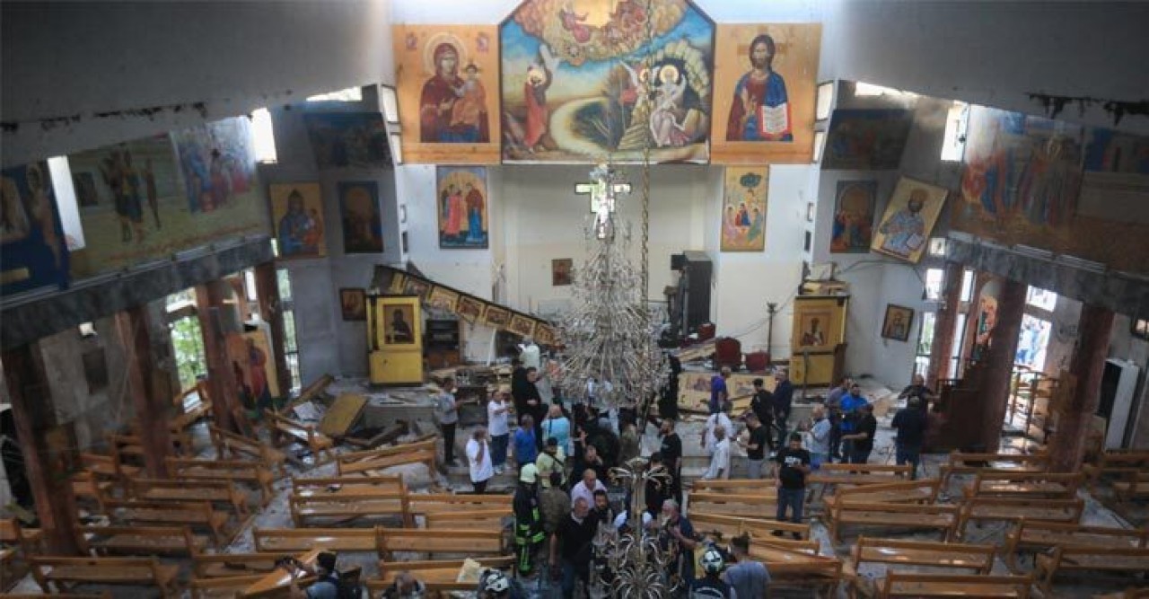 দামেস্কে গির্জায় আত্মঘাতী বোমা হামলা, নিহত ২০