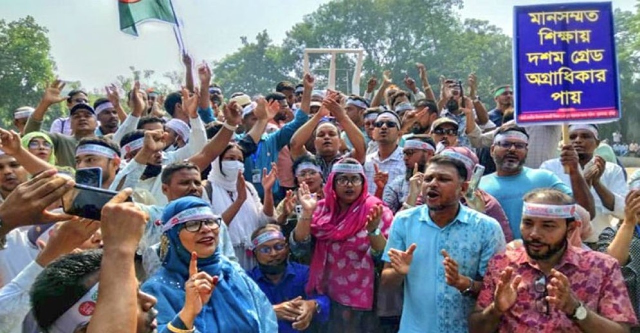 প্রাথমিক শিক্ষকদের আন্দোলন কর্মসূচি প্রত্যাহার, যে আশ্বাস পেলেন