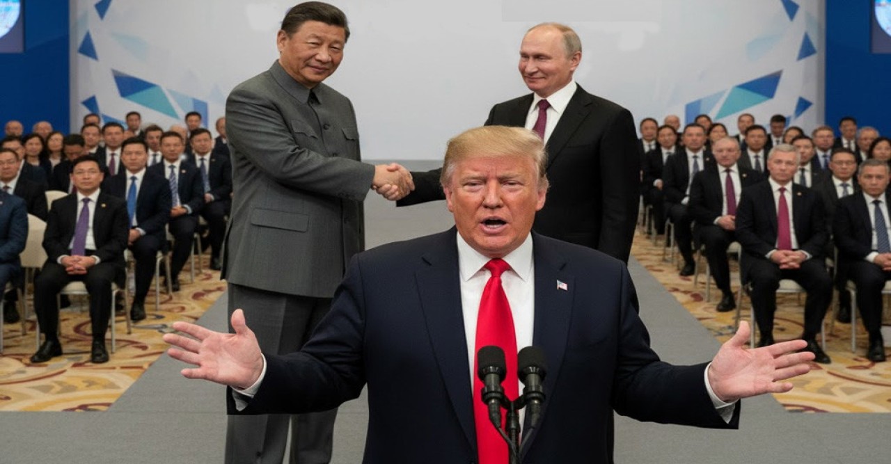 পুতিনের ওপর শি চিনপিংয়ের ‘বড় প্রভাব’ থাকতে পারে : ট্রাম্প