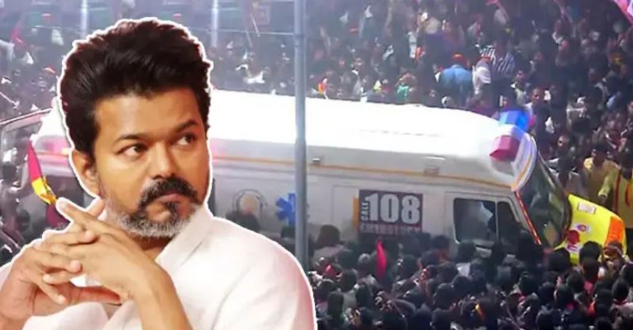 সমাবেশে পদদলিত হয়ে ৪১ জনের মৃত্যু, ভারতজুড়ে সফর স্থগিত করলেন বিজয়