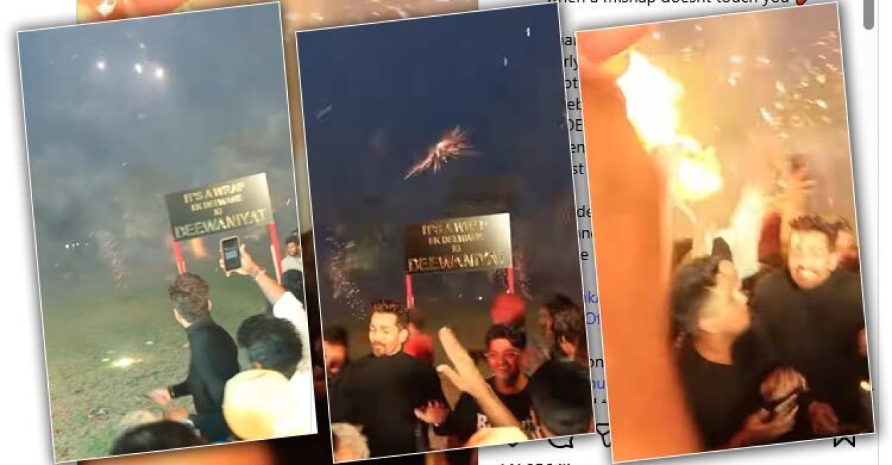 সিনেমার শুটিং সেটে ভয়াবহ আগুন