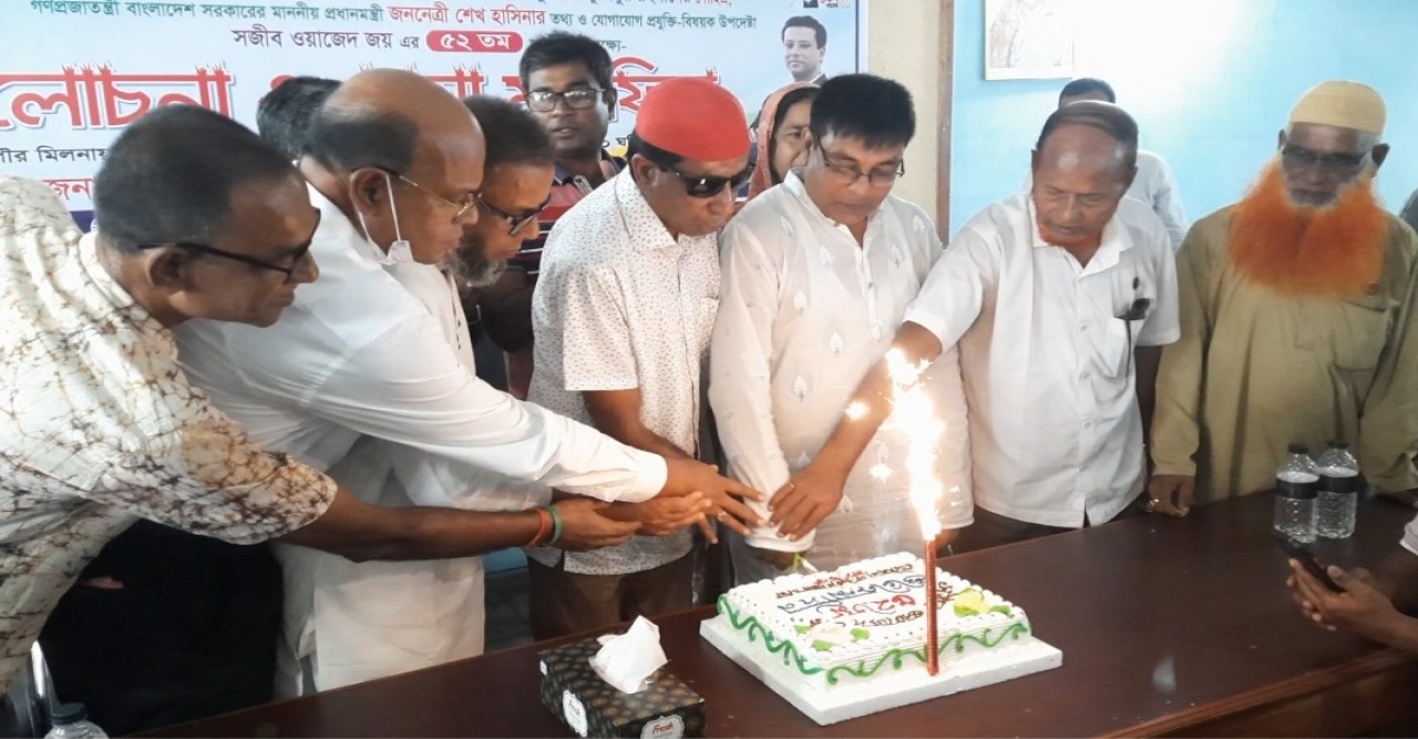 বড়াইগ্রামে জাতির জনকের দৌহিত্র জয়ের জন্মদিন পালন