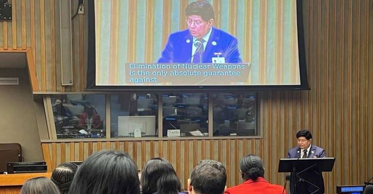 পারমাণবিক অস্ত্র নির্মূলে অধিকতর আন্তর্জাতিক সংহতির আহ্বান পররাষ্ট্রমন্ত্রীর