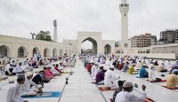 বায়তুল মোকাররমে ঈদের সব জামাত অনুষ্ঠিত