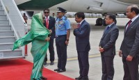 নয়াদিল্লিতে পৌঁছেছেন প্রধানমন্ত্রী শেখ হাসিনা