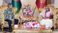রাষ্ট্রপতির সঙ্গে প্রধানমন্ত্রীর সাক্ষাৎ