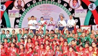 বঙ্গবন্ধু ও বঙ্গমাতা ফুটবল টুর্নামেন্ট আগামীর সম্ভাবনা তাদের পায়ে